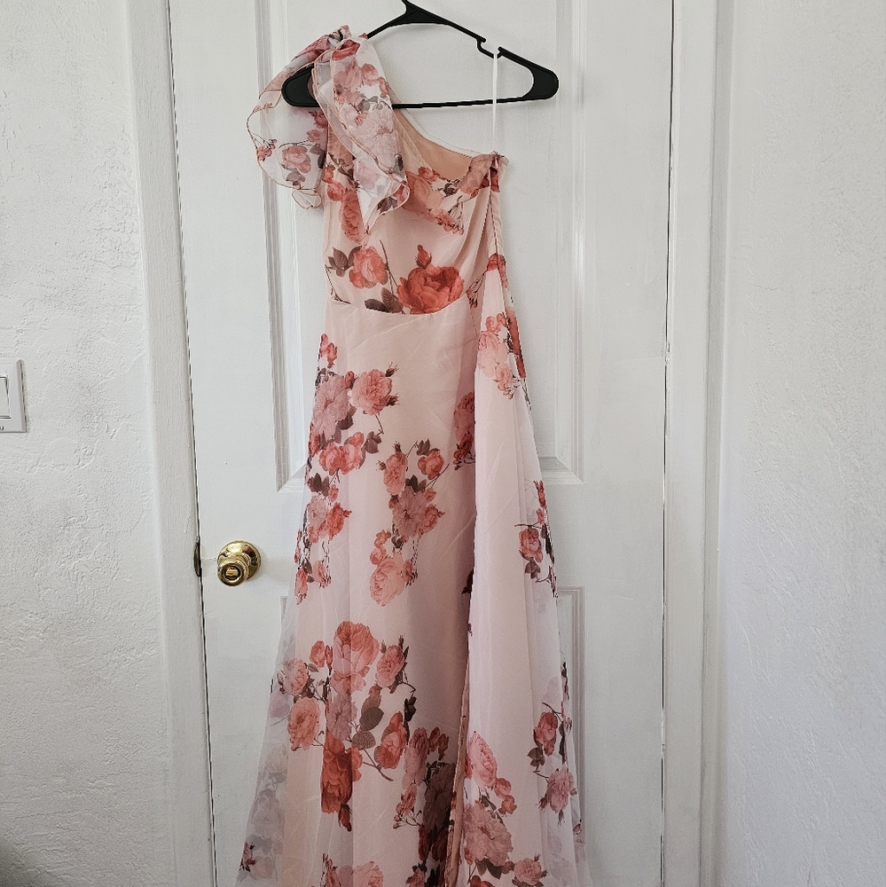 Spring floral dress